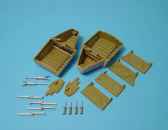 F4U-1A Corsair wheel bays for Trumpeter 1:32