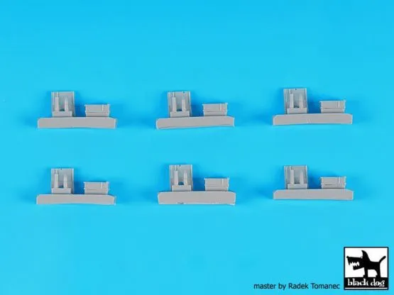 ISU-152 Soviet ammo boxes 1:72