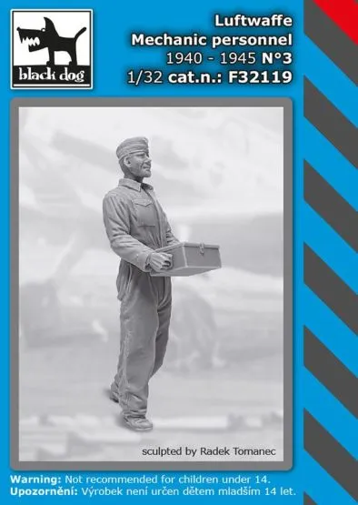 Luftwaffe mechanic personnel Nr.3 (1940-45) 1:32
