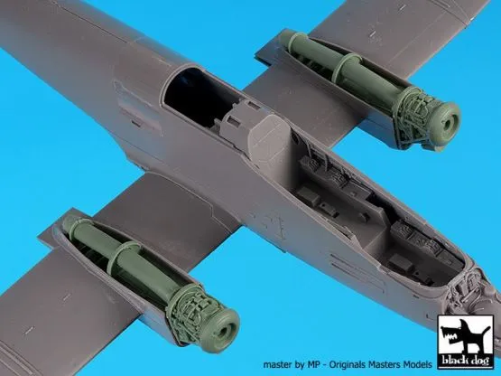 IA 58 Pucará 2 engines 1:48