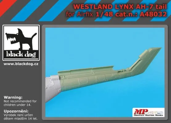 Westland Lynx AH 7 tail 1:48