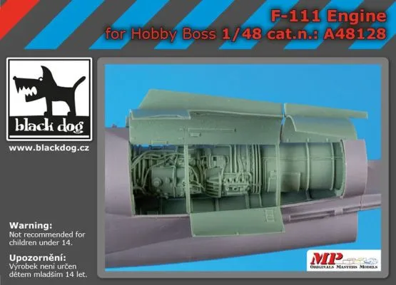 F-111 engine for Hobby Boss 1:48