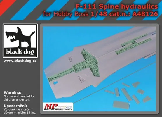 F-111 Spine hydraulics 1:48