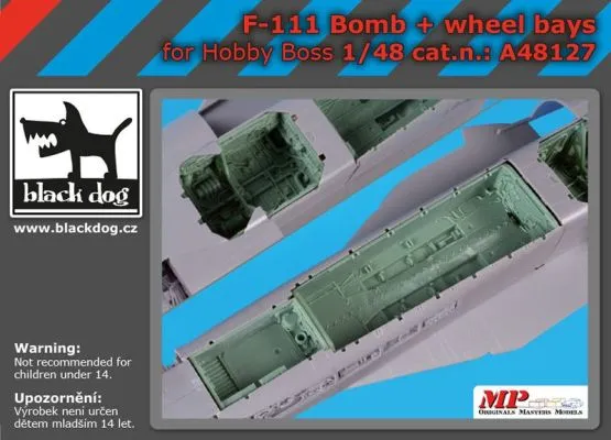 F-111 bomb & wheel bay 1:48 F-111 bomb & wheel bay 1:48