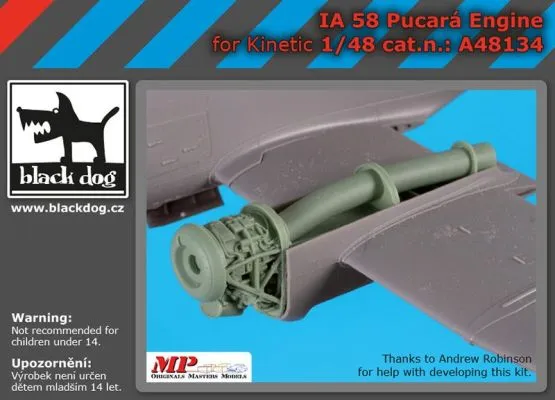 IA 58 Pucará engine 1:48