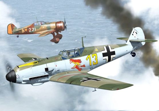 Bf 109E-1 - Experten 1 1:72