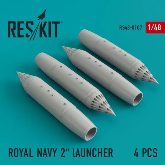 ROYAL NAVY 2 rocket launcher 1:48