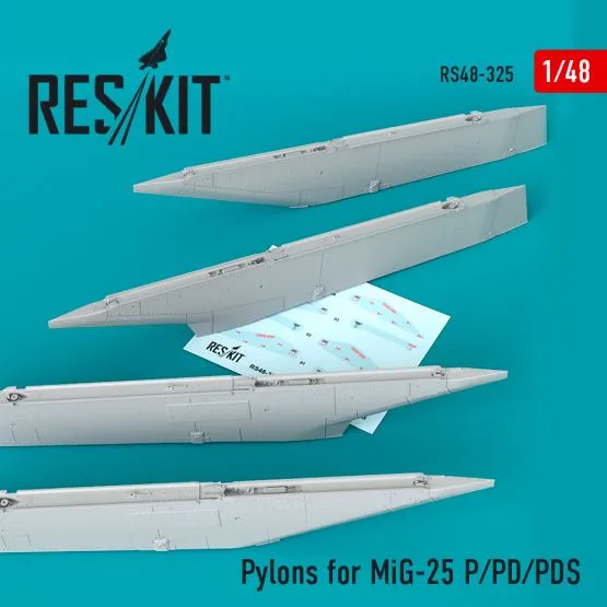 MiG-25 P/PD/PDS Pylons 1:48