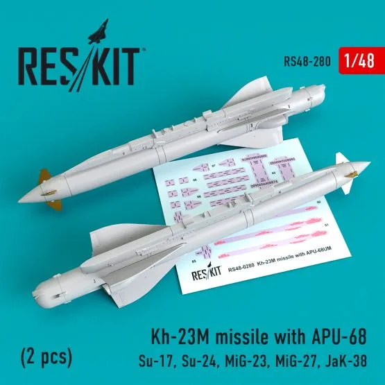 Kh-23M missile with APU-68 1:48