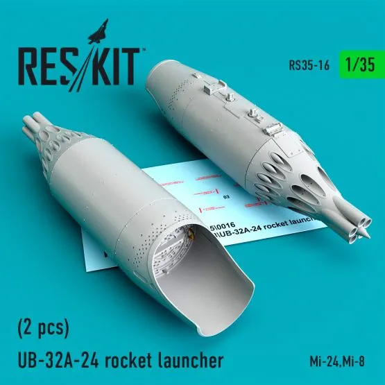 UB-32A-24 rocket launcher 1:35