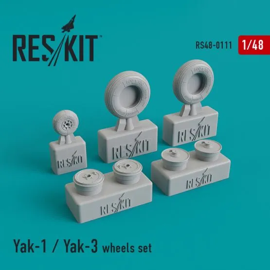 Yak-1 / Yak-3 wheels set 1:48