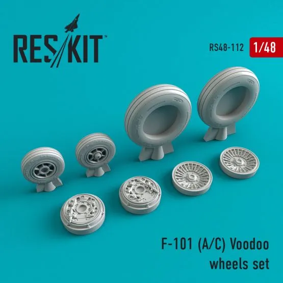 F-101 (A/C) Voodoo wheels set 1:48