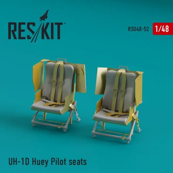 UH-1D Huey Pilot seats 1:48