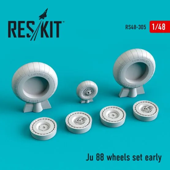 Ju 88 wheels set early type 1:48 Ju 88 wheels set early type 1:48
