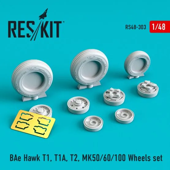 BAe Hawk T1, T1A, T2, MK50/60/100 Wheels set 1:48