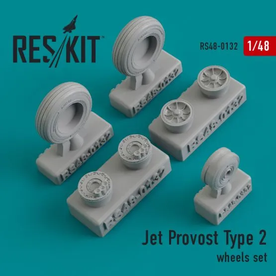 Jet Provost Type 2 wheels set 1:48