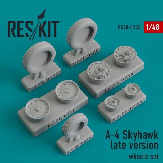 A-4 Skyhawk late version wheels set 1:48