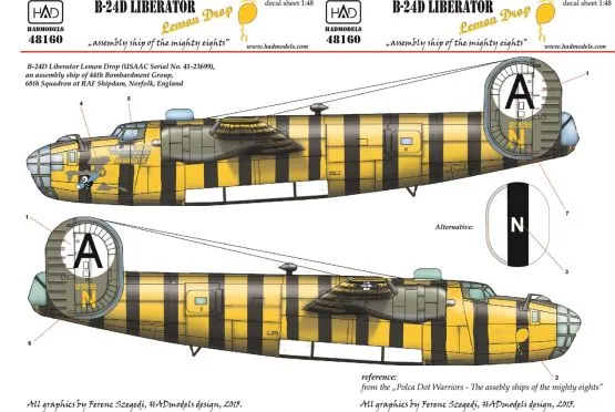 B-24D Lemon Drop USAAC 1:48