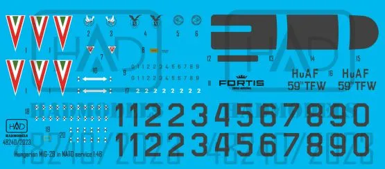 MiG-29 in NATO service - Hungarian 1:48