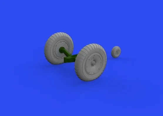 Me 163B wheels 1:48