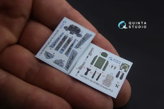 Su-27SM interior for Zvezda 1:72