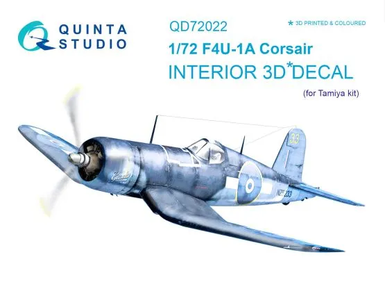 F4U-1A interior for Tamiya 1:72