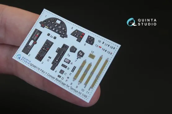 F4U-1 interior for Tamiya 1:48