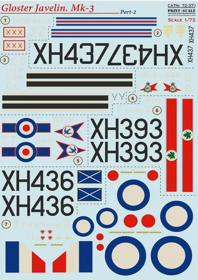 Gloster Javelin Mk.3 Part.2 1:72