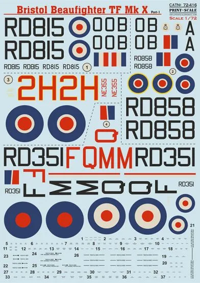 Bristol Beaufighter Mk.X Part.1 1:72