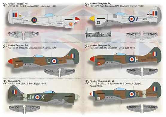 Hawker Tempest F.6 1:72