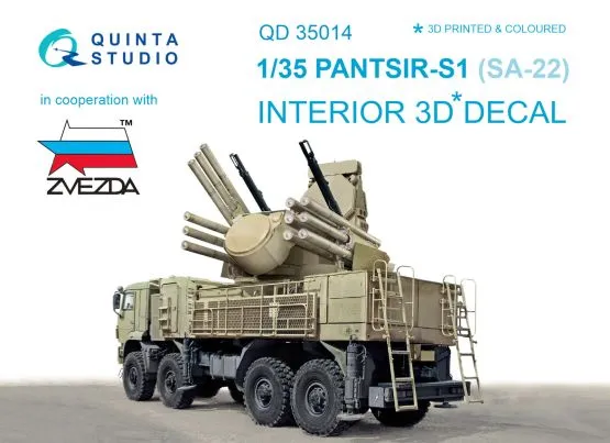 Pantsir-S1  (SA-22 Greyhound) detail set 1:35