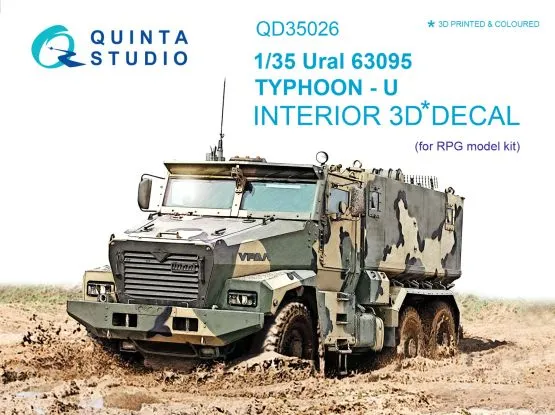 Ural 63095 TYPHOON-U detail set 1:35