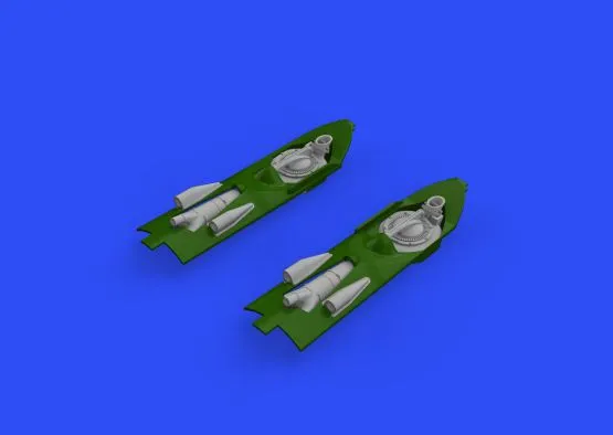 P-38F/ G superchargers 1:48 P-38F/ G superchargers 1:48