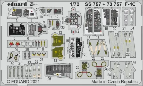 F-4C P.E. for Fine Molds 1:72