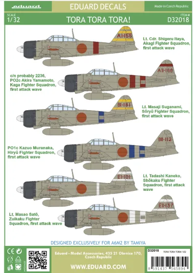 A6M2 TORA TORA TORA! 1:32