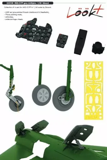 MiG-21PF grey LööKplus 1:48