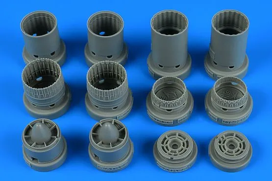 F-4B Phantom II exhaust nozzles for Tamiya 1:48
