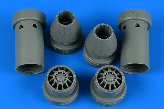 F/A-18E/F Super Hornet exhaust nozzles - closed 1:48