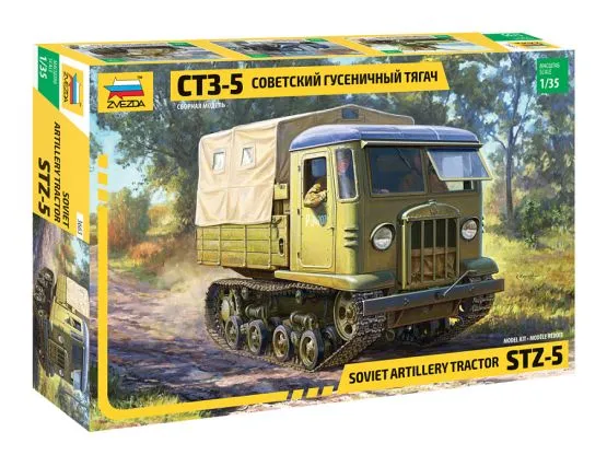 STZ-5 Soviet Tracked Tractor 1:35