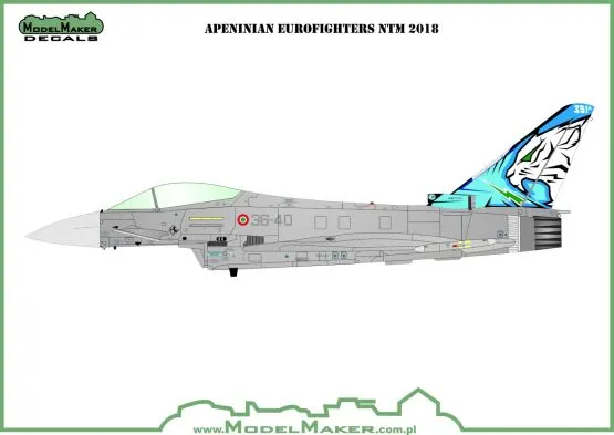 EF Typhoon - Apennine Eurofighters NTM 2018 1:72