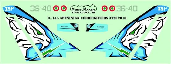 EF Typhoon - Apennine Eurofighters NTM 2018 1:72