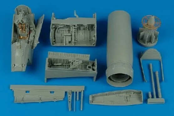 F-8E/H Crusader detail set for Trumpeter 1:32 F-8E/H Crusader detail set for Trumpeter 1:32