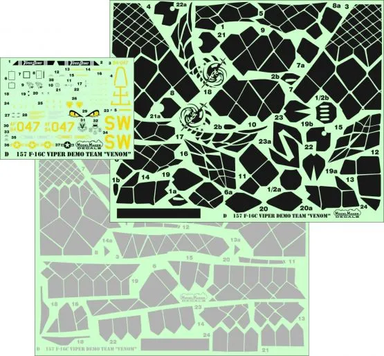 F-16C Viper Demo Team "Venom" 1:72