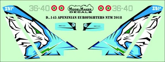 EF Typhoon - Apennine Eurofighters NTM 2018 1:48