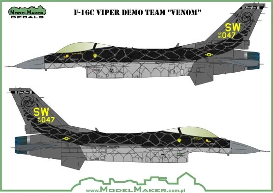 F-16C Viper Demo Team "Venom” 1:48