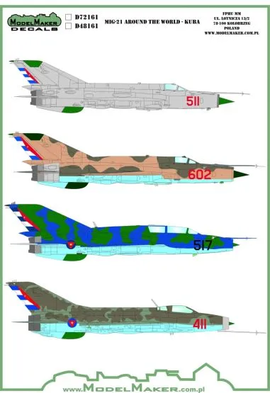 MiG-21 Around the World - Kuba 1:48