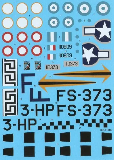 F-84G Thunderjets - France, Greece 1:48