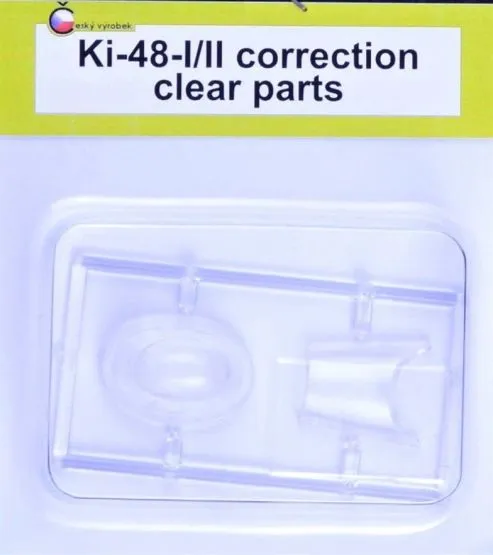 Ki-48-I/II correction clear parts 1:48