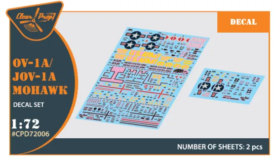 OV-1 A/JOV-1A Mohawk decal 1:72