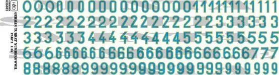 German Turret Nambers WWII Part.II 1:35